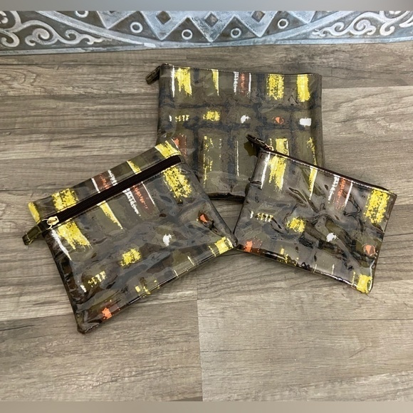 ELLEN Tracy Make-up/ Organization Pouches - Picture 1 of 9